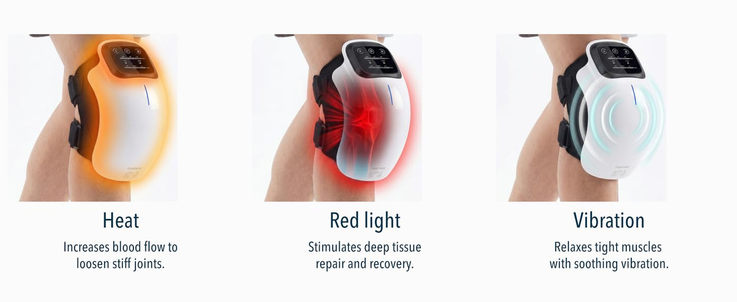 AuraFlow™ Smart Knee Recovery Massager Pro