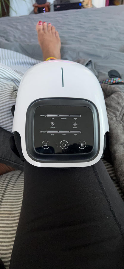AuraFlow™ Smart Knee Recovery Massager Pro