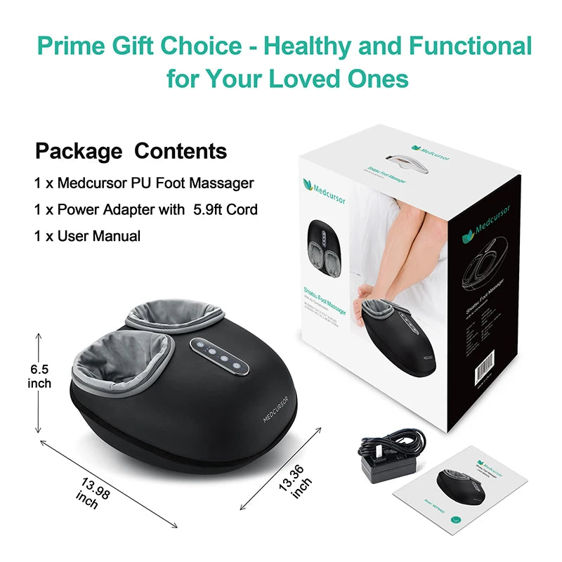 SoleRelief™ Shiatsu Foot Massager Pro