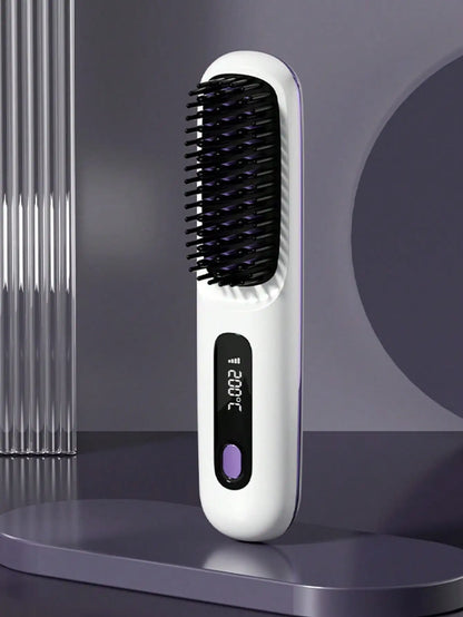 SilkFlow™ Cordless Ionic Hair Straightening Brush