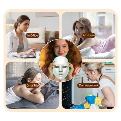 LumiGlow™ 7-Color LED Therapy Mask