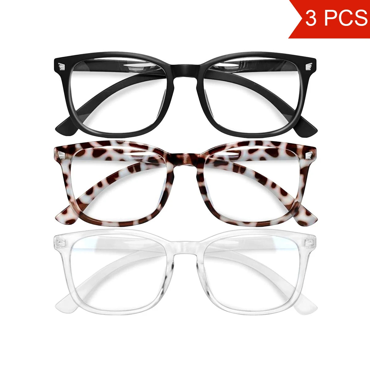 Blue Light Blocking Glasses 3-Pack