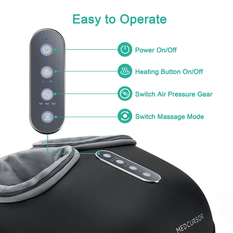 SoleRelief™ Shiatsu Foot Massager Pro