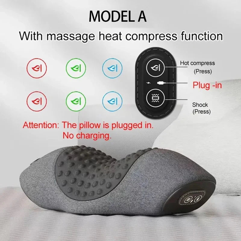 NeckEase™ Smart Cervical Therapy Pillow
Relax Your Neck. Restore Your Comfort. Recharge Your Day.