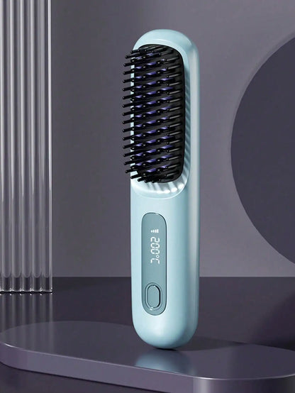 SilkFlow™ Cordless Ionic Hair Straightening Brush