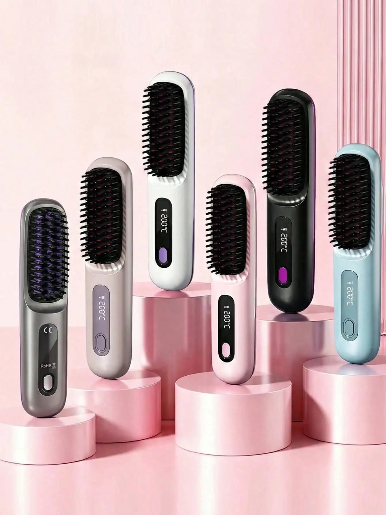 SilkFlow™ Cordless Ionic Hair Straightening Brush
