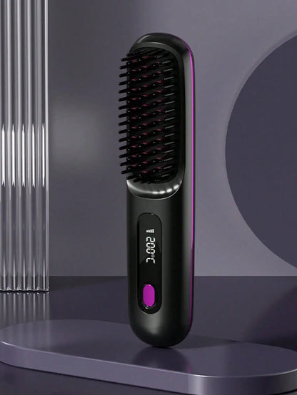 SilkFlow™ Cordless Ionic Hair Straightening Brush