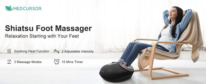 SoleRelief™ Shiatsu Foot Massager Pro