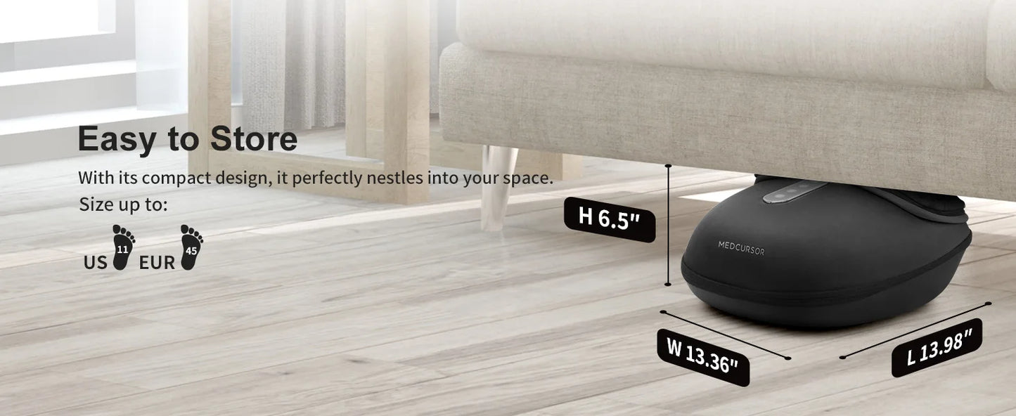 SoleRelief™ Shiatsu Foot Massager Pro