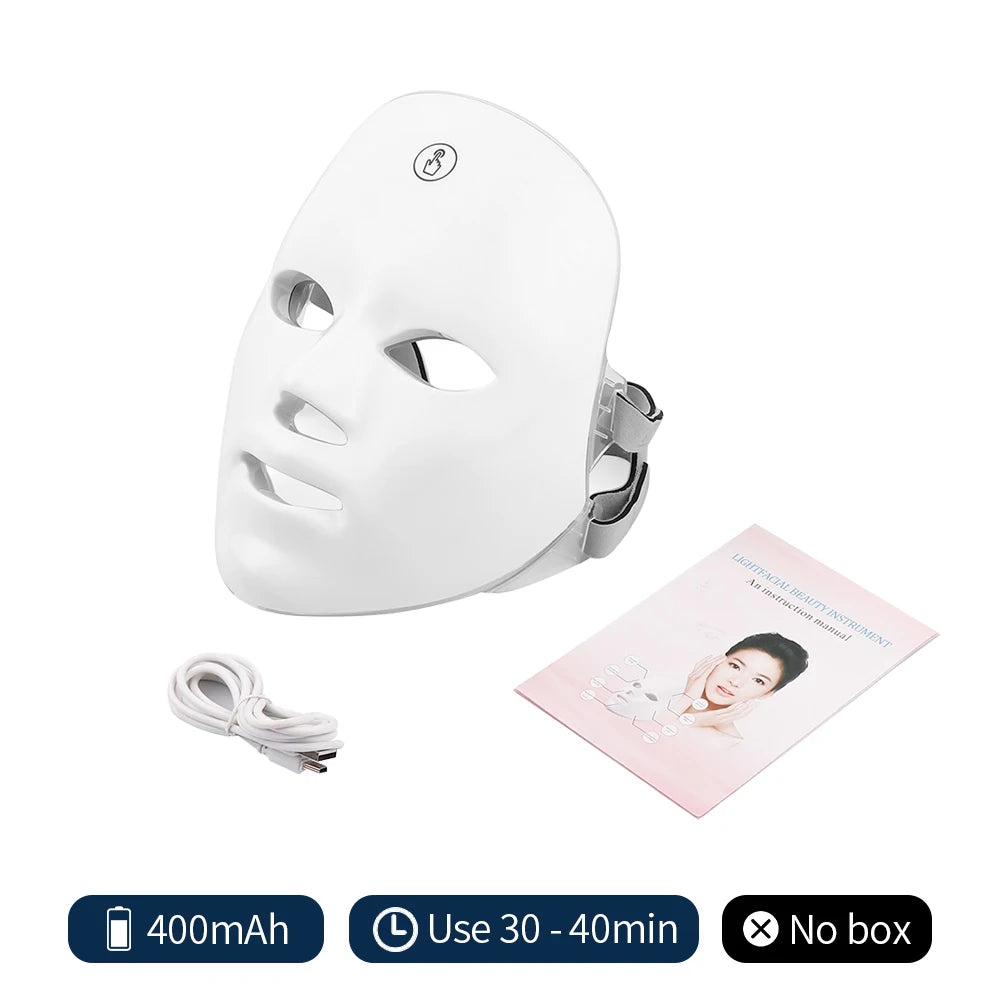 LumiGlow™ 7-Color LED Therapy Mask