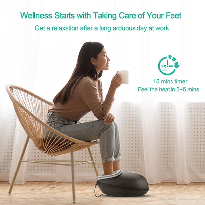 SoleRelief™ Shiatsu Foot Massager Pro