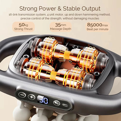 Pro Fascia Massage Gun (16-Head)