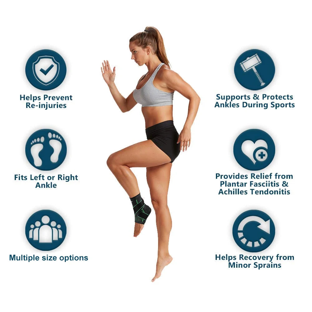FlexGuard™ Adjustable Ankle Support Brace